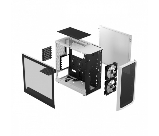 Fractal Design Focus 2 RGB White TG Clear Tint - 1065388 - zdjęcie 12
